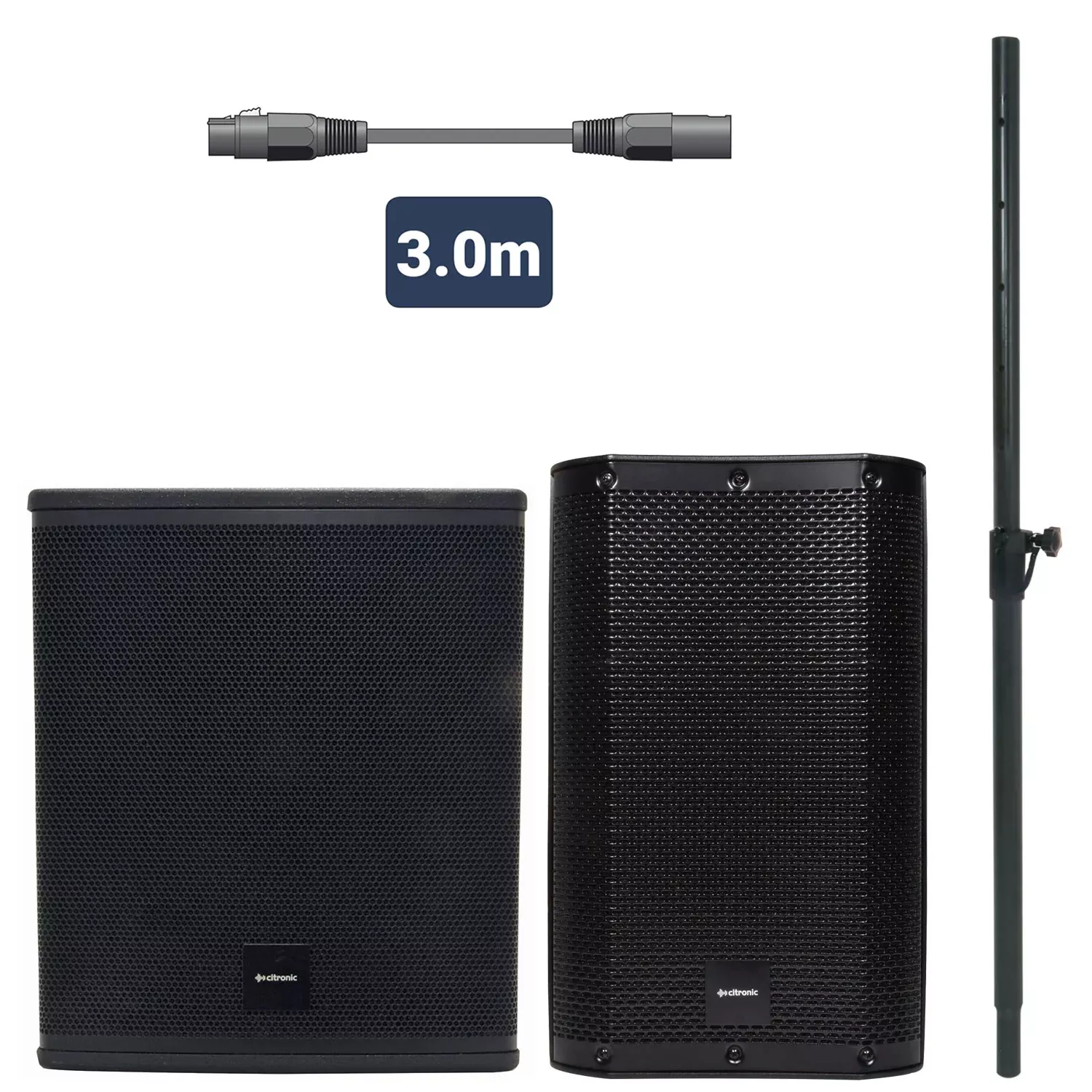 Citronic MonoSound B CS1012A Bundle