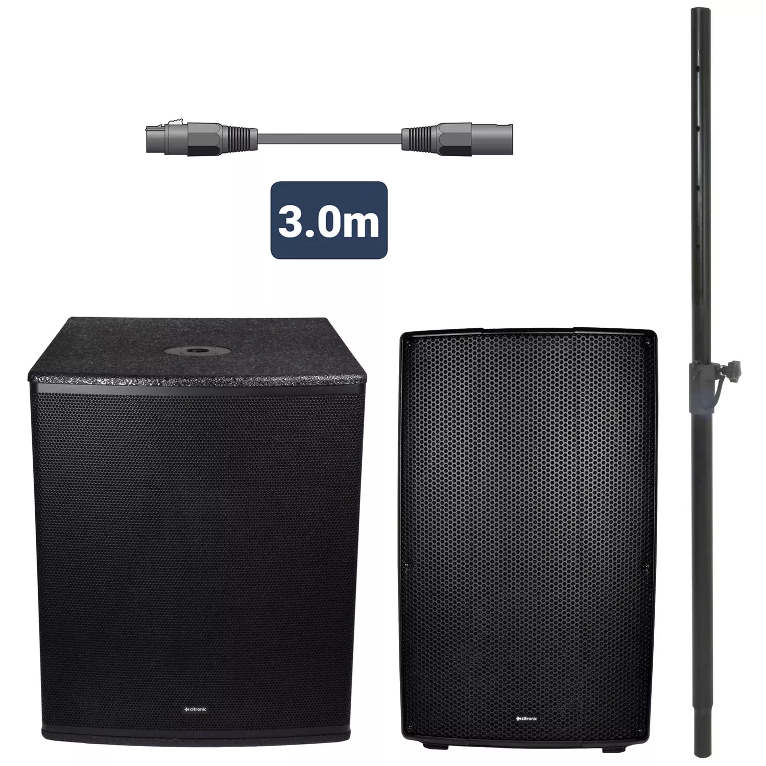 Citronic MonoSound H CL1518A Bundle