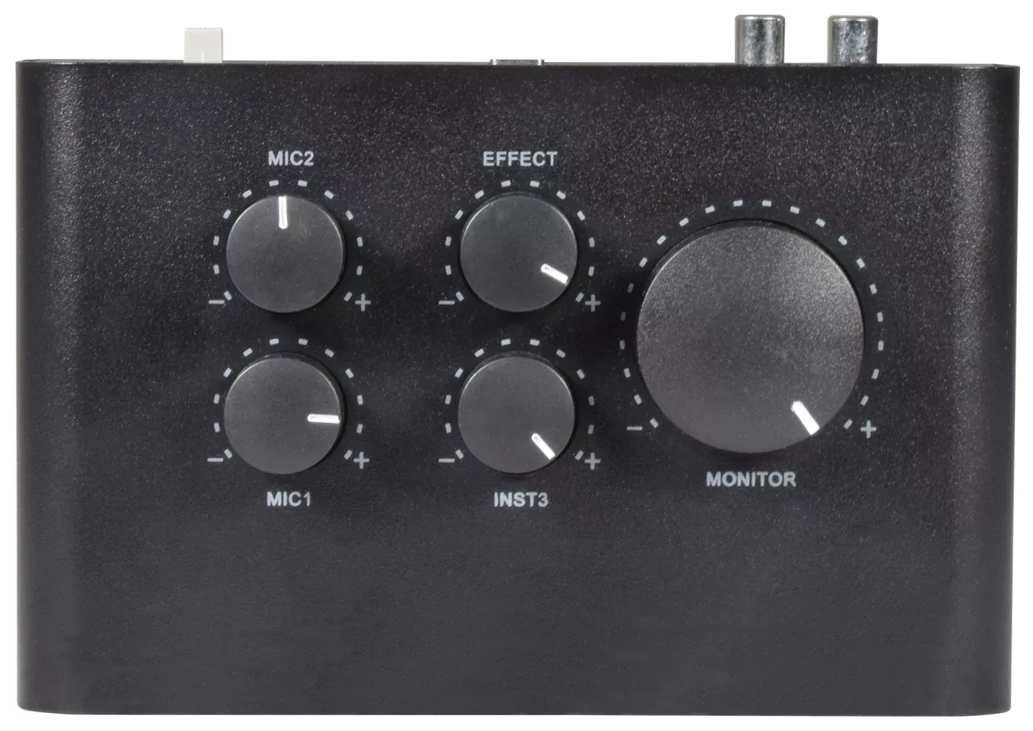 Citronic USB Audio Interface – 2 Microphone + 1 Instrument – USB2+1