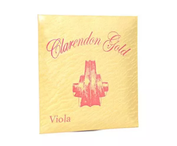 Clarendon Gold Viola Strings – Full Set