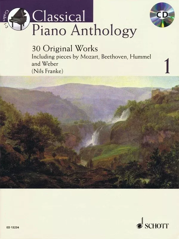 CLASSICAL PIANO ANTHOLOGY VOL 1 BK/CD