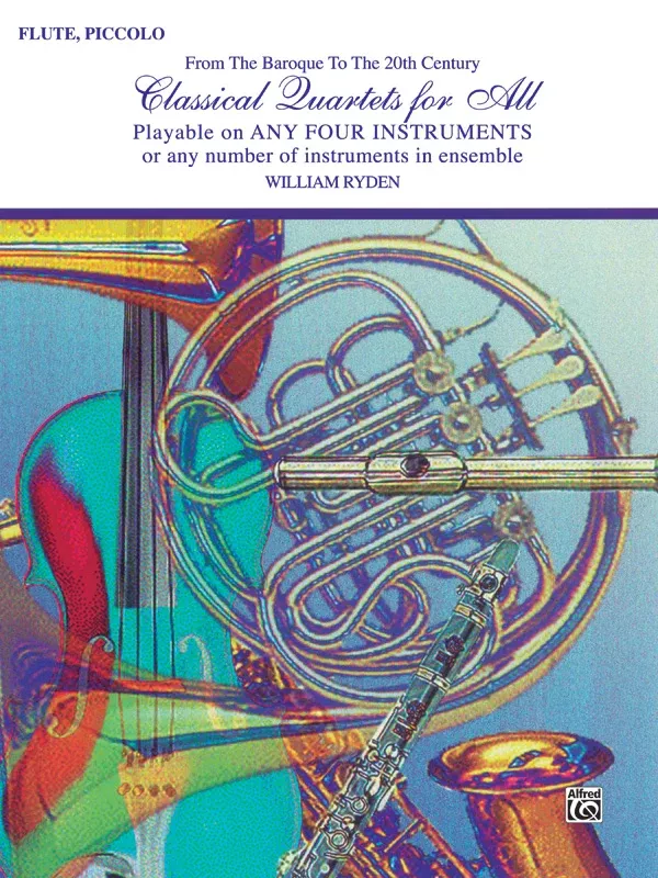 Classical Quartets for All: Flute, Piccolo Book