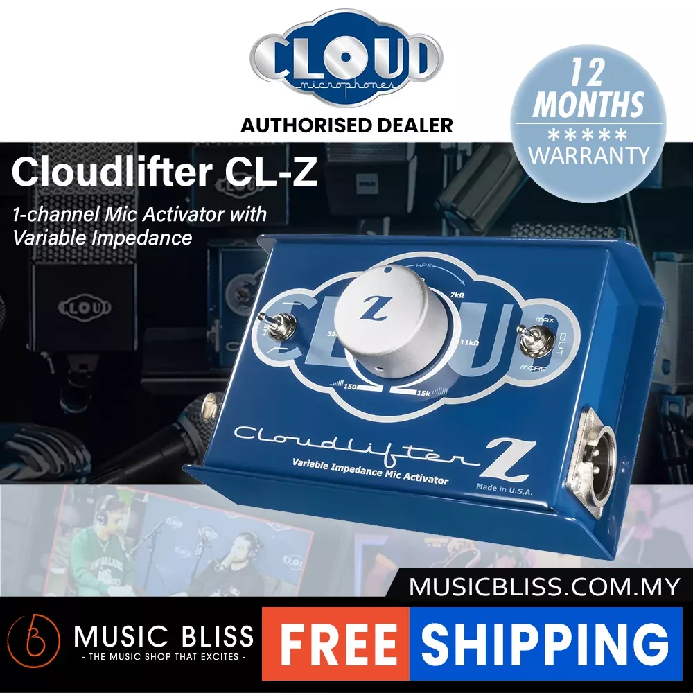 Cloud Microphones Cloudlifter CL-Z 1-channel Mic Activator with Variable Impedance