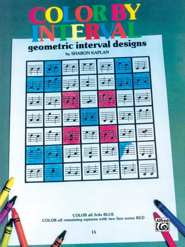Color by Interval, Book 1: Piano Book