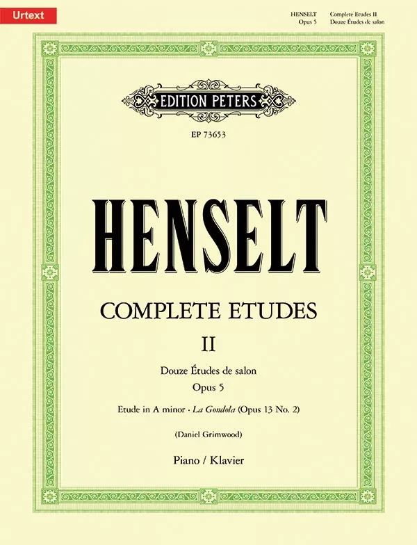 Complete Etudes for Piano, Volume II: Piano Book