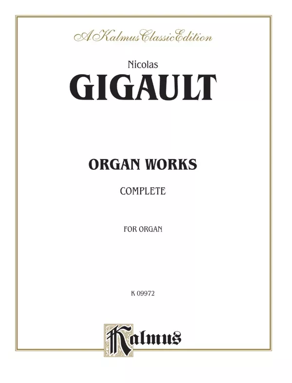 Complete Organ Works: Organ Book