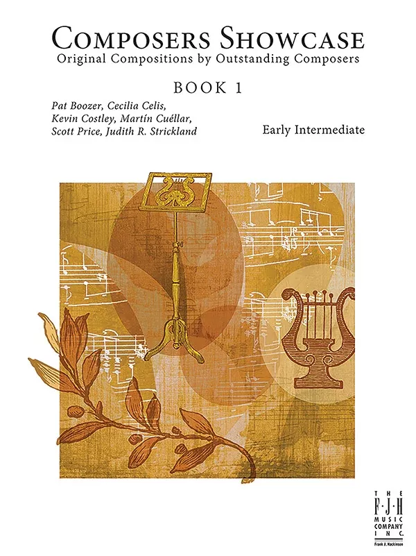 Composers Showcase, Book 1: Early Intermediate Piano Book