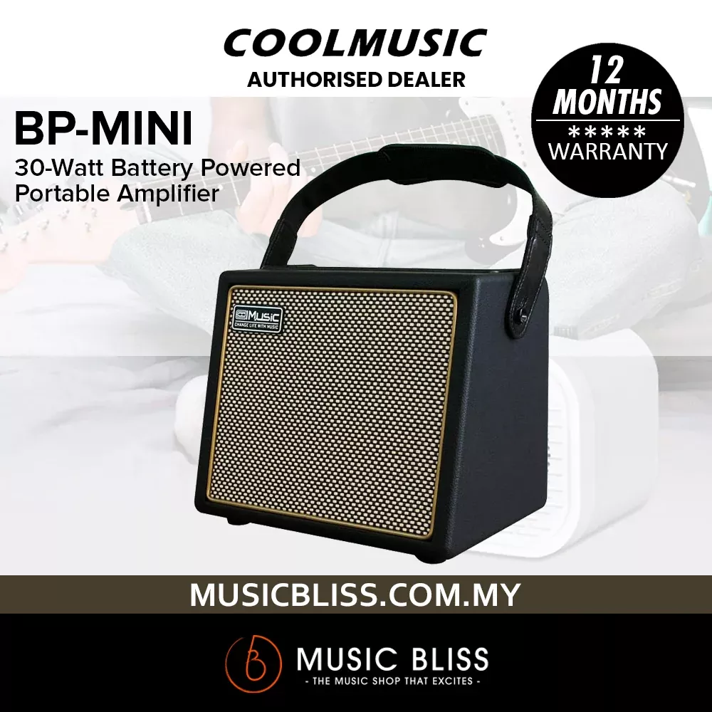 COOLMusic BP-MINI 30-Watt Battery Powered Portable Amplifier