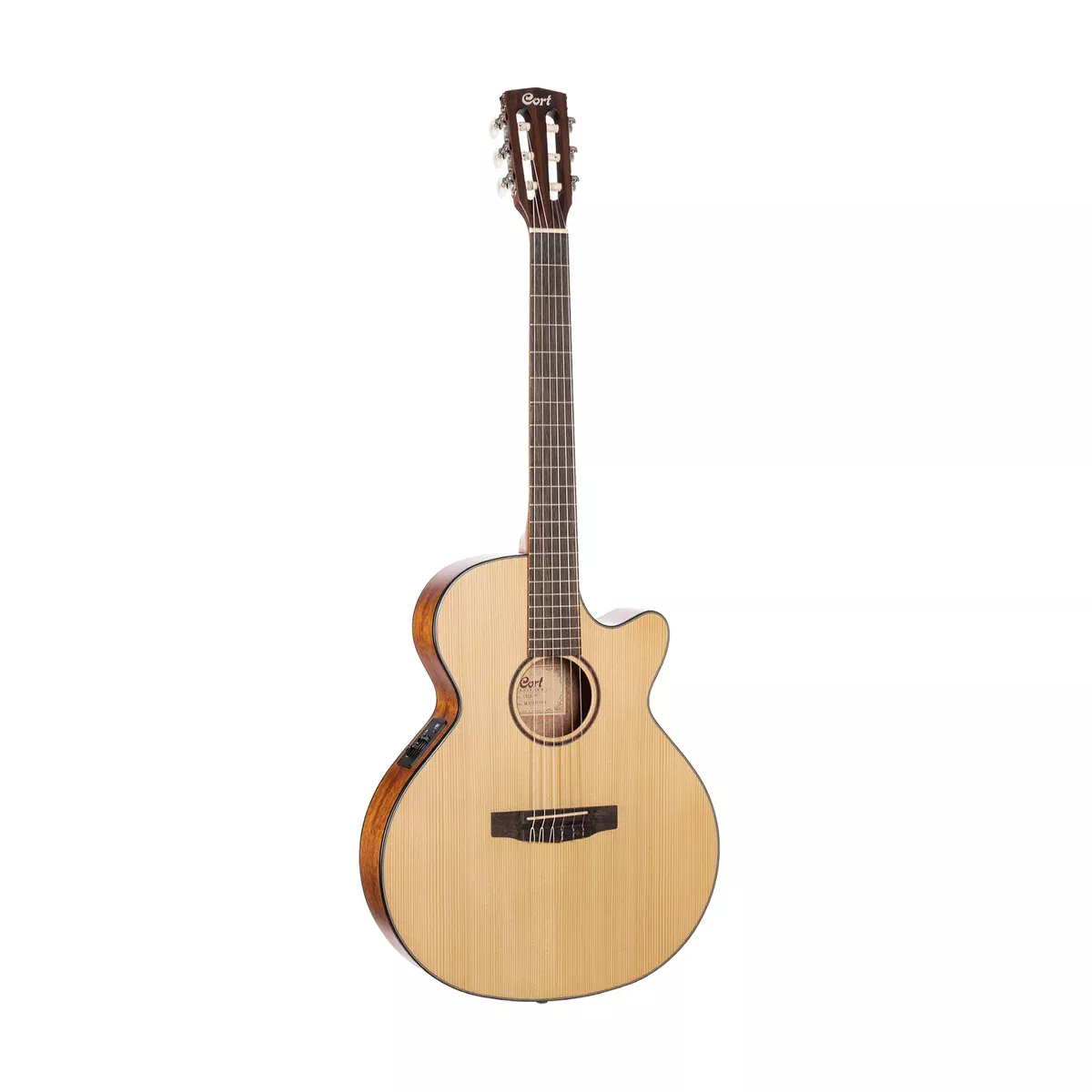 Cort CEC3-NS Classical Guitar w/Bag, Natural Satin
