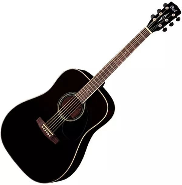 Cort Earth 100 Dreadnought Guitar - Black