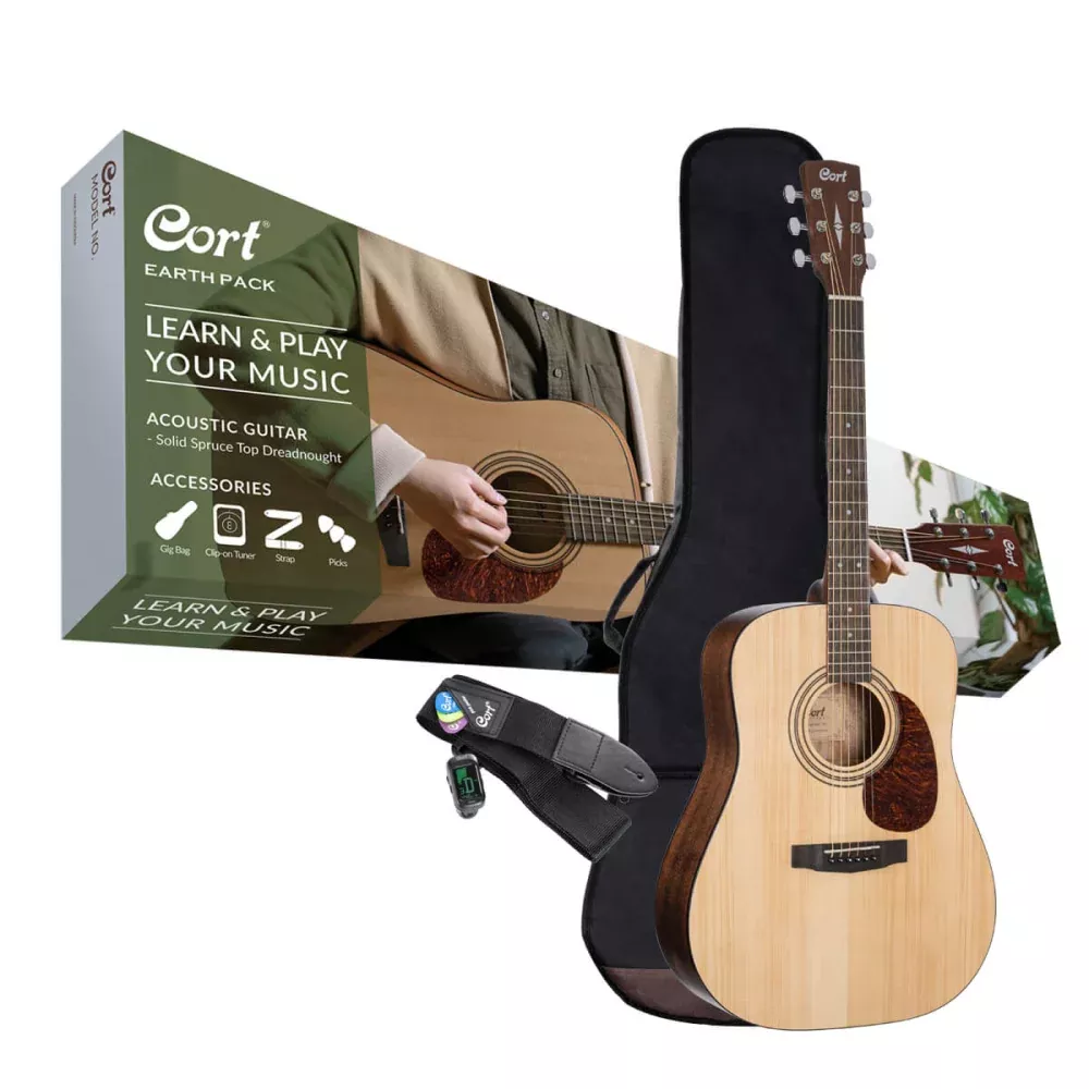 Cort Earth Dreadnought Pack