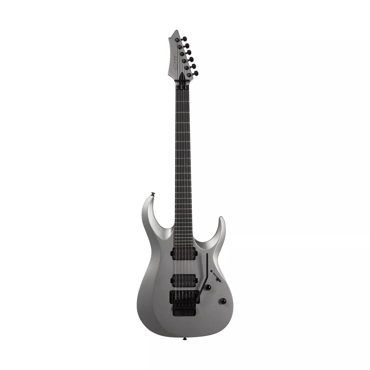 Cort X500-Menace Electric Guitar, Gray Satin