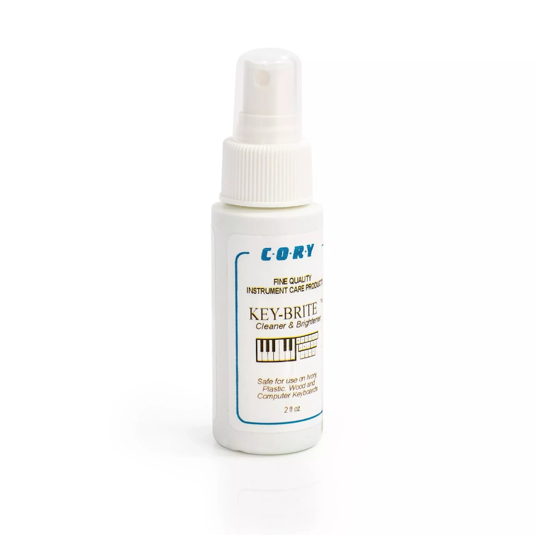 Cory key brite piano key cleaning spray – 4 oz. (KB-4)