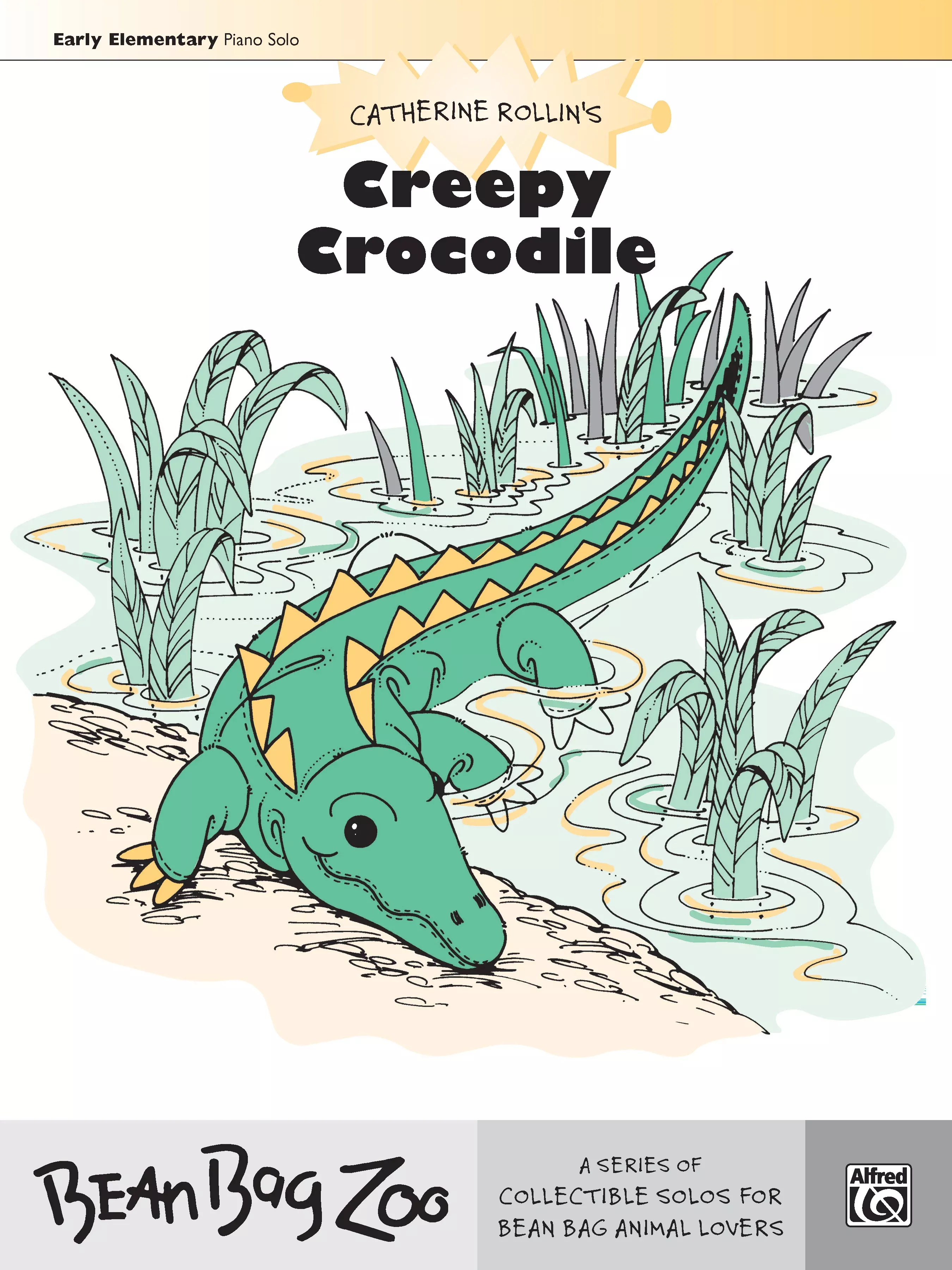 Creepy Crocodile: Piano Sheet