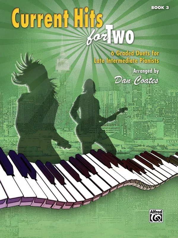 Current Hits for Two, Book 3: Piano Duet (1 Piano, 4 Hands) Book