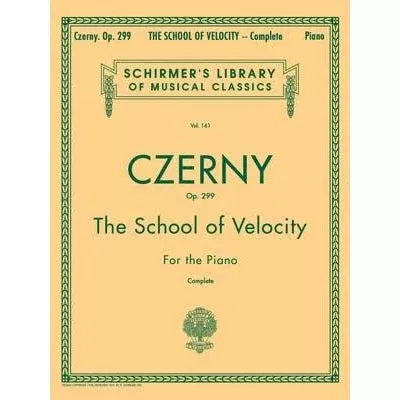 CZERNY - SCHOOL OF VELOCITY OP 299 COMPLETE
