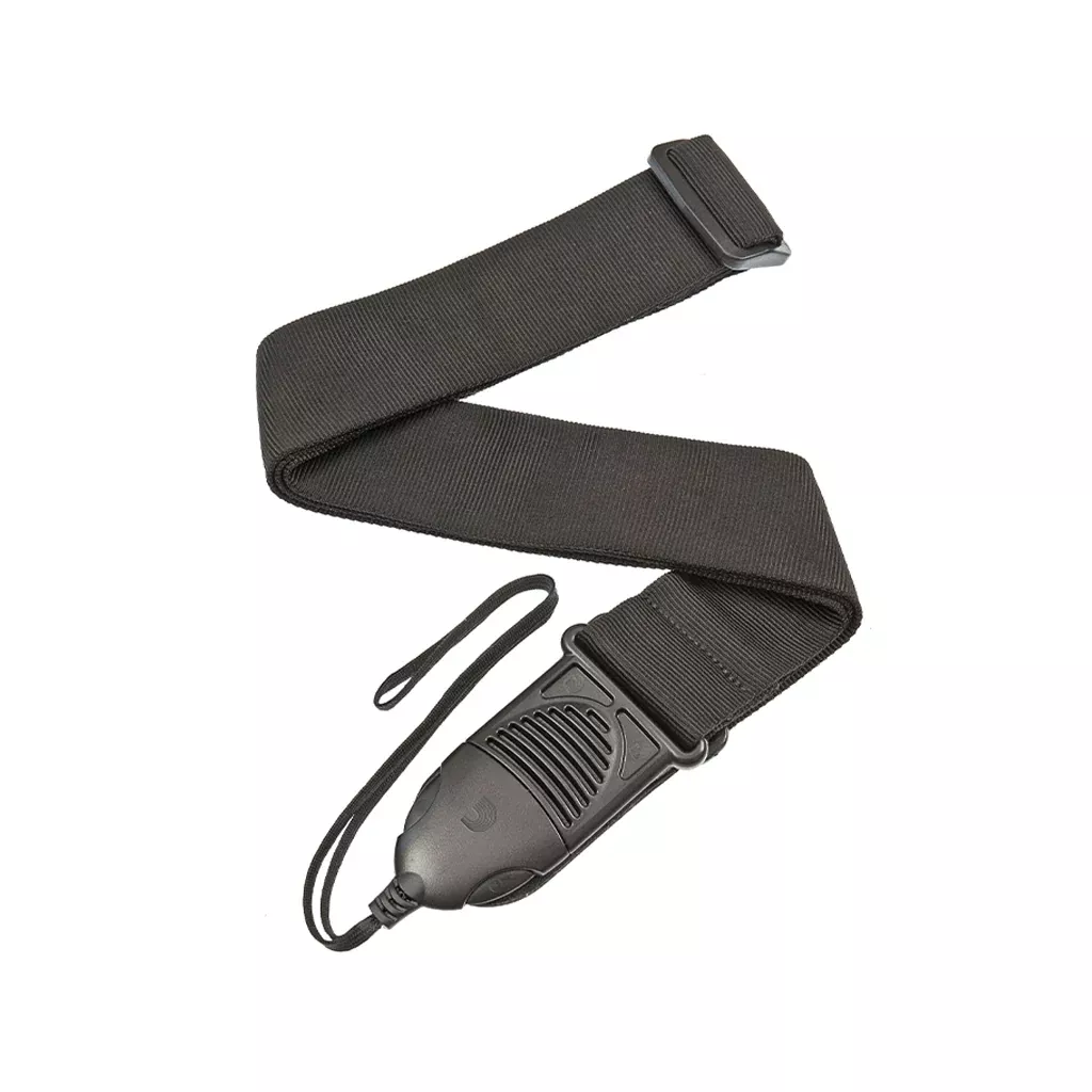 D'Addario 50mm Acoustic Quick Release Guitar Strap, Black Nylon