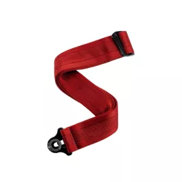 D’Addario Auto Lock Guitar Strap, Blood Red 50BAL11