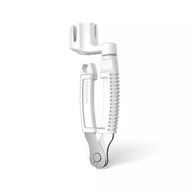 D'Addario DP0002 Guitar Pro-Winder String Winder and Cutter, White