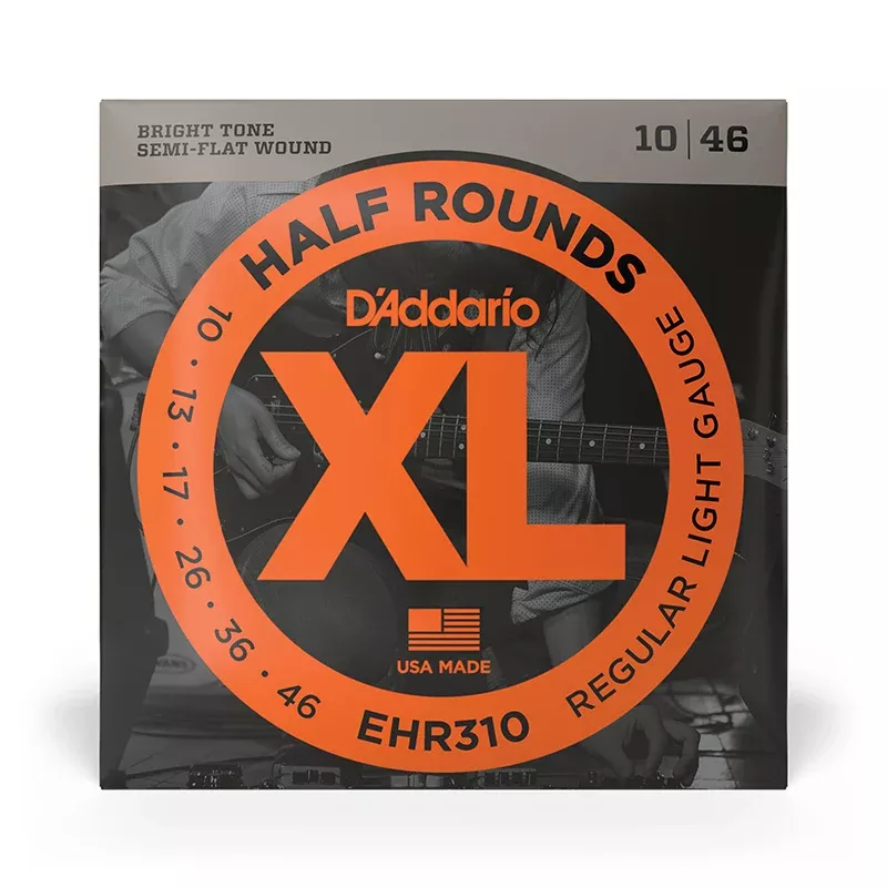 D’Addario EHR310 Half Rounds Regular Light Electric Guitar Strings