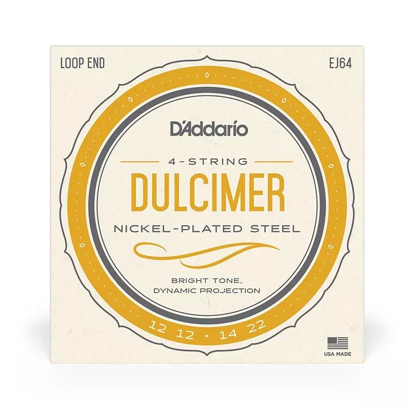 D'Addario Ej64 - Dulcimer Strings - 4-String