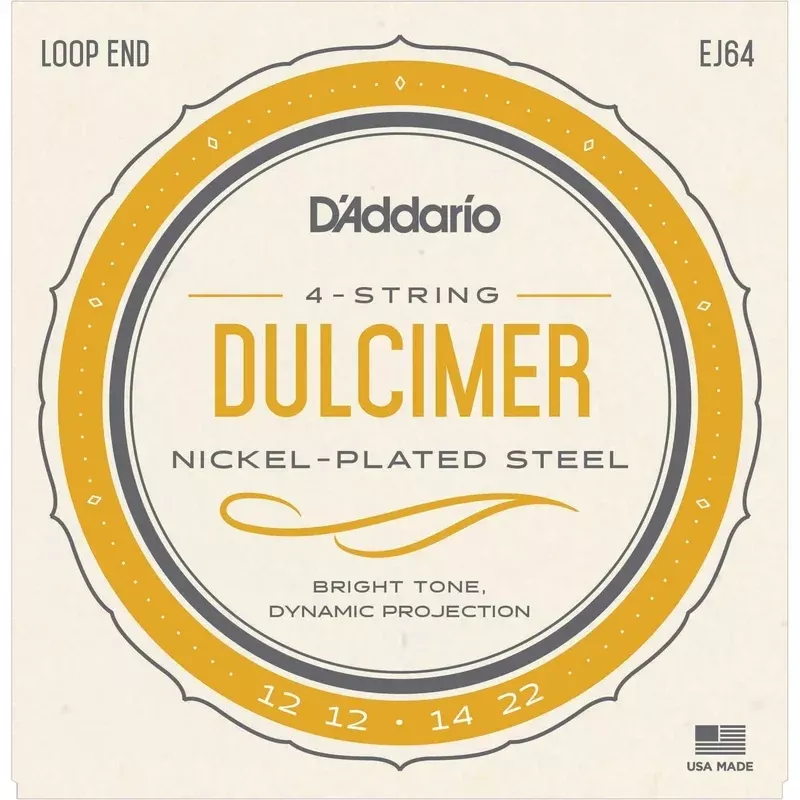 D’Addario EJ64 Nickel Wound Lap Dulcimer Strings