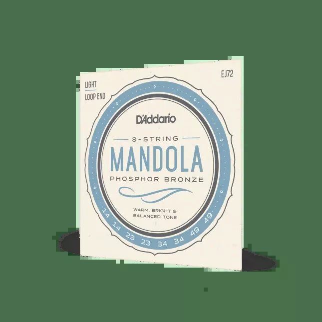 D’Addario EJ72 Phosphor Bronze Mandola Strings – Light 14-49