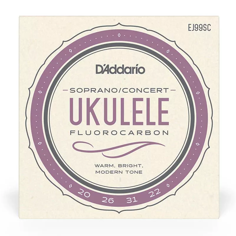D'Addario EJ99SC Pro-Arte Ukulele Strings - Soprano/Concert (High G)