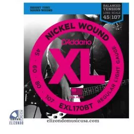 D'addario EXL170BT Balanced Tension BASS Strings