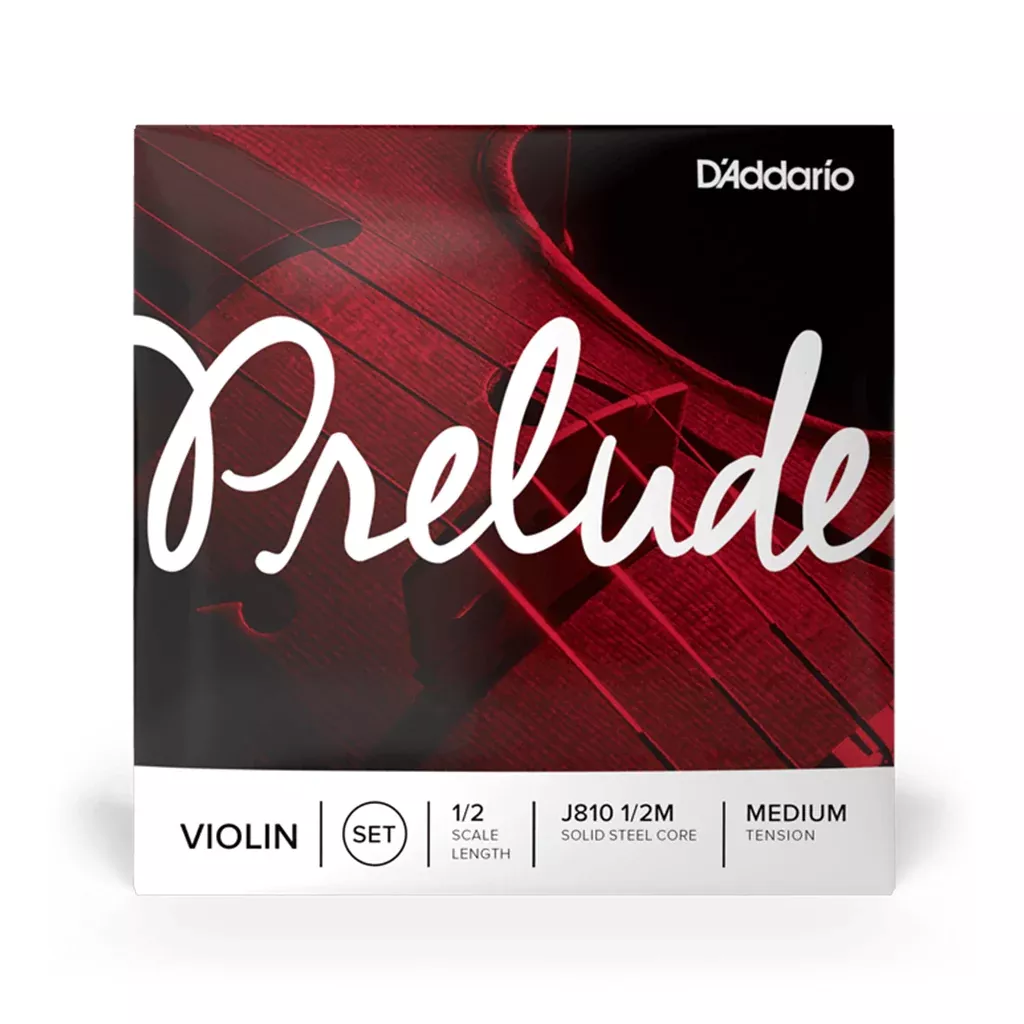 D’Addario J812 1/2M Prelude Violin Single String, A, 1/2 Medium