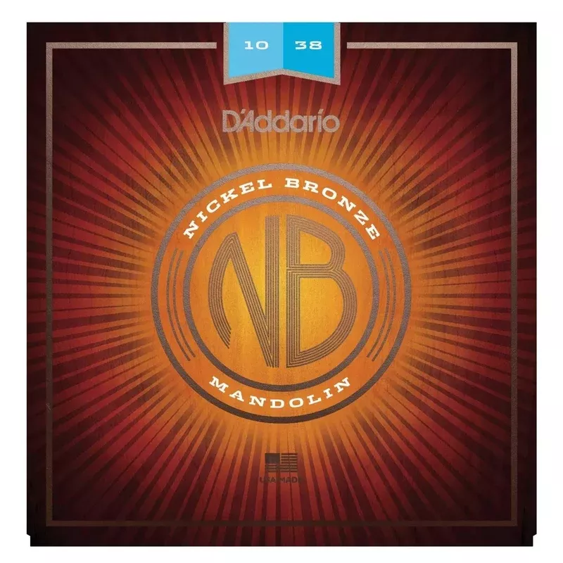 D’Addario Nickel Bronze Light Gauge Mandolin Strings