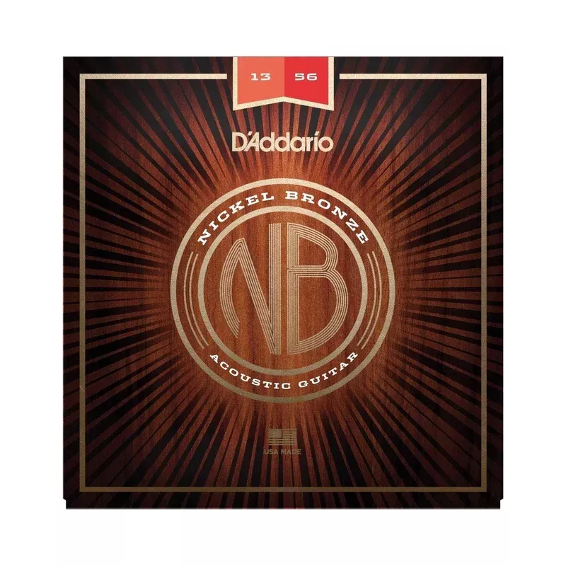 D’Addario Nickel Bronze Medium Gauge Acoustic Guitar Strings