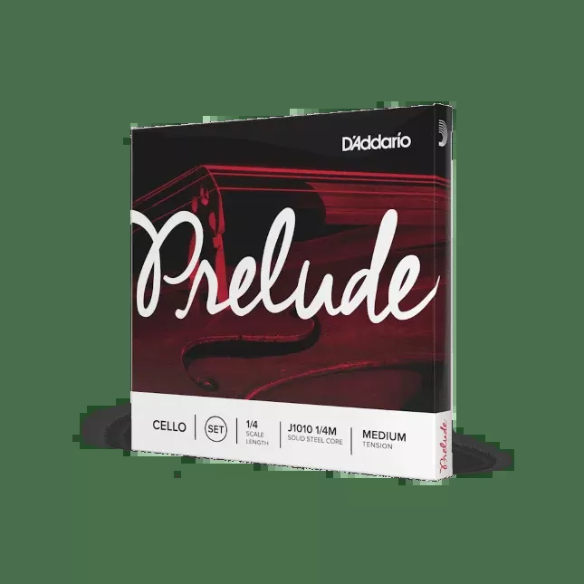 D’Addario Prelude 1/4 Size Cello Strings Medium Tension – Set or Single Strings