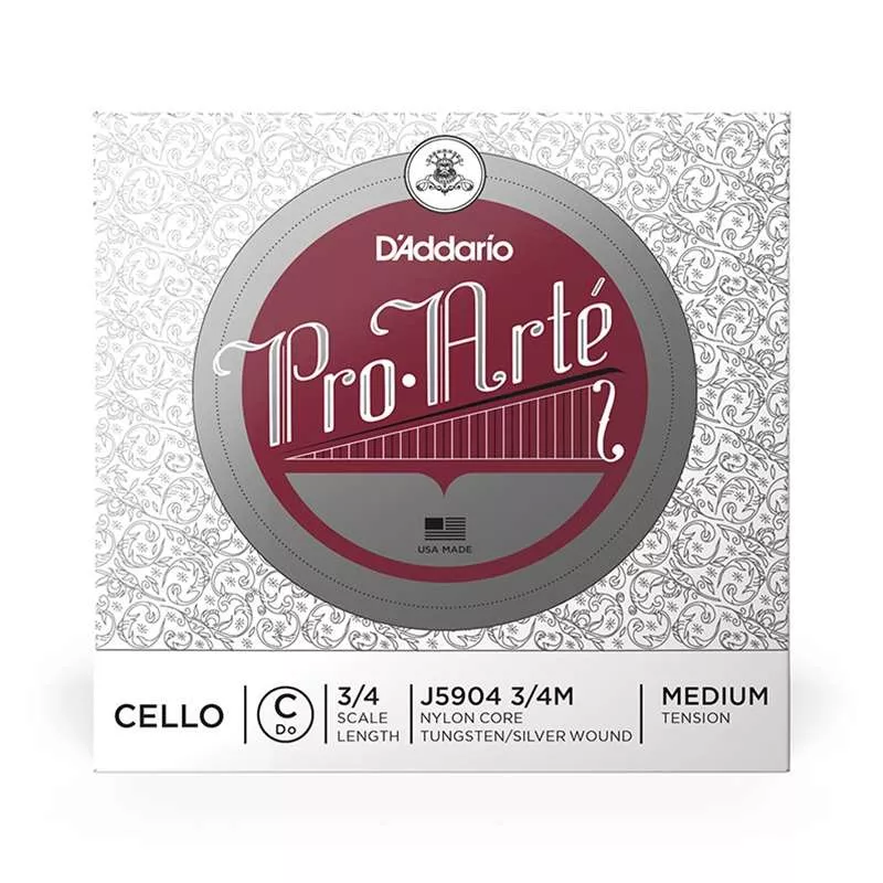 D'Addario Pro-Arte Cello 3/4 C String - Single