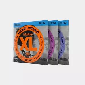D'Addario XL Electric Guitar String Set