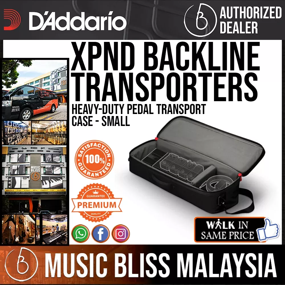 D’Addario XPND Backline Pedalboard Transporter – Small