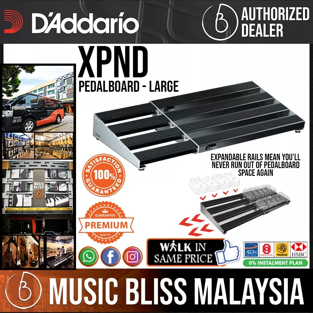 D’Addario XPND Pedalboard – Large