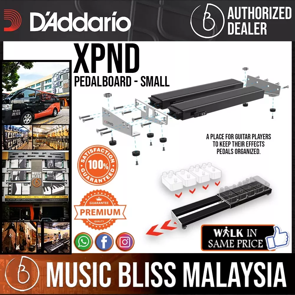 D’Addario XPND Pedalboard – Small
