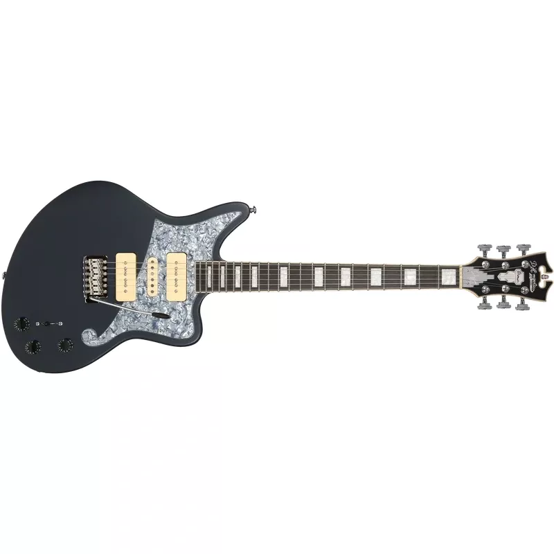 D’Angelico PREMIER BOB WEIR BEDFORD MATTE STONE DAPBEDBWMSTCTR