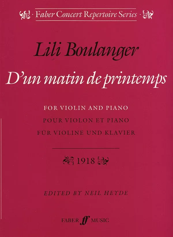D'un Matin de Printemps: Violin & Piano
