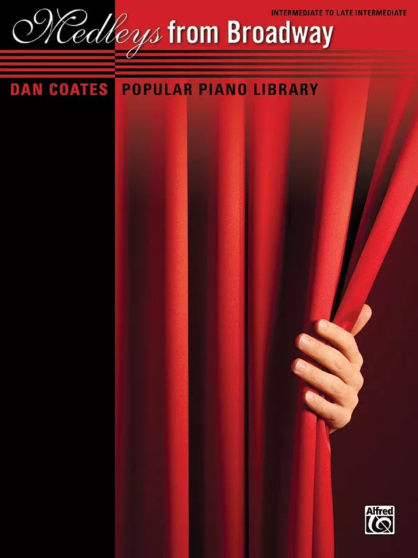 Dan Coates Popular Piano Library: Medleys from Broadway: Piano Book