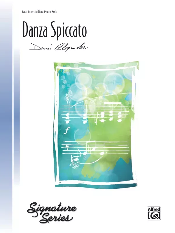 Danza Spiccato: Piano Sheet