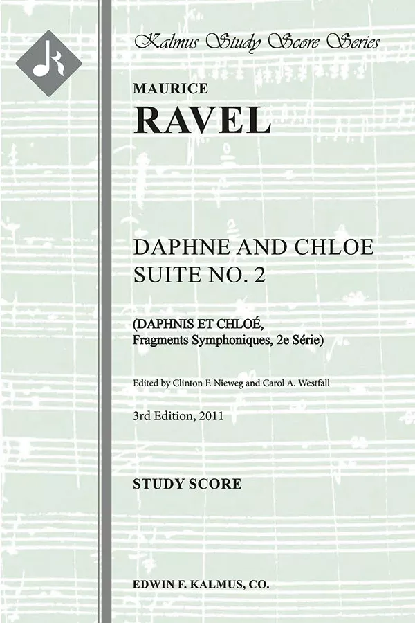 Daphnis et Chloe: Suite No. 2 (3rd Edition): Full Orchestra Study Score