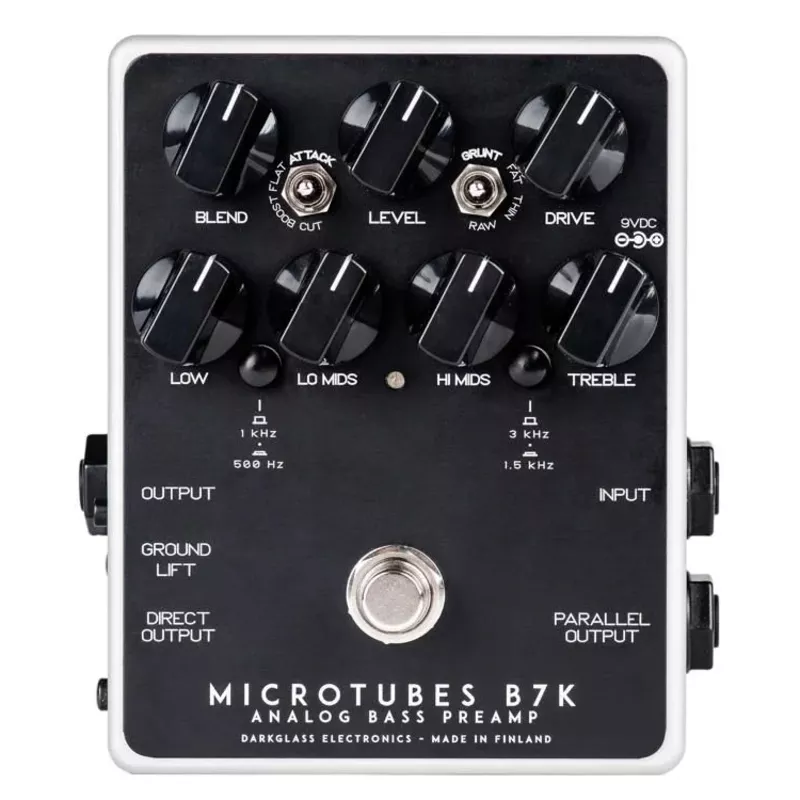 Darkglass Electronics Microtubes B7K analog bass preamp