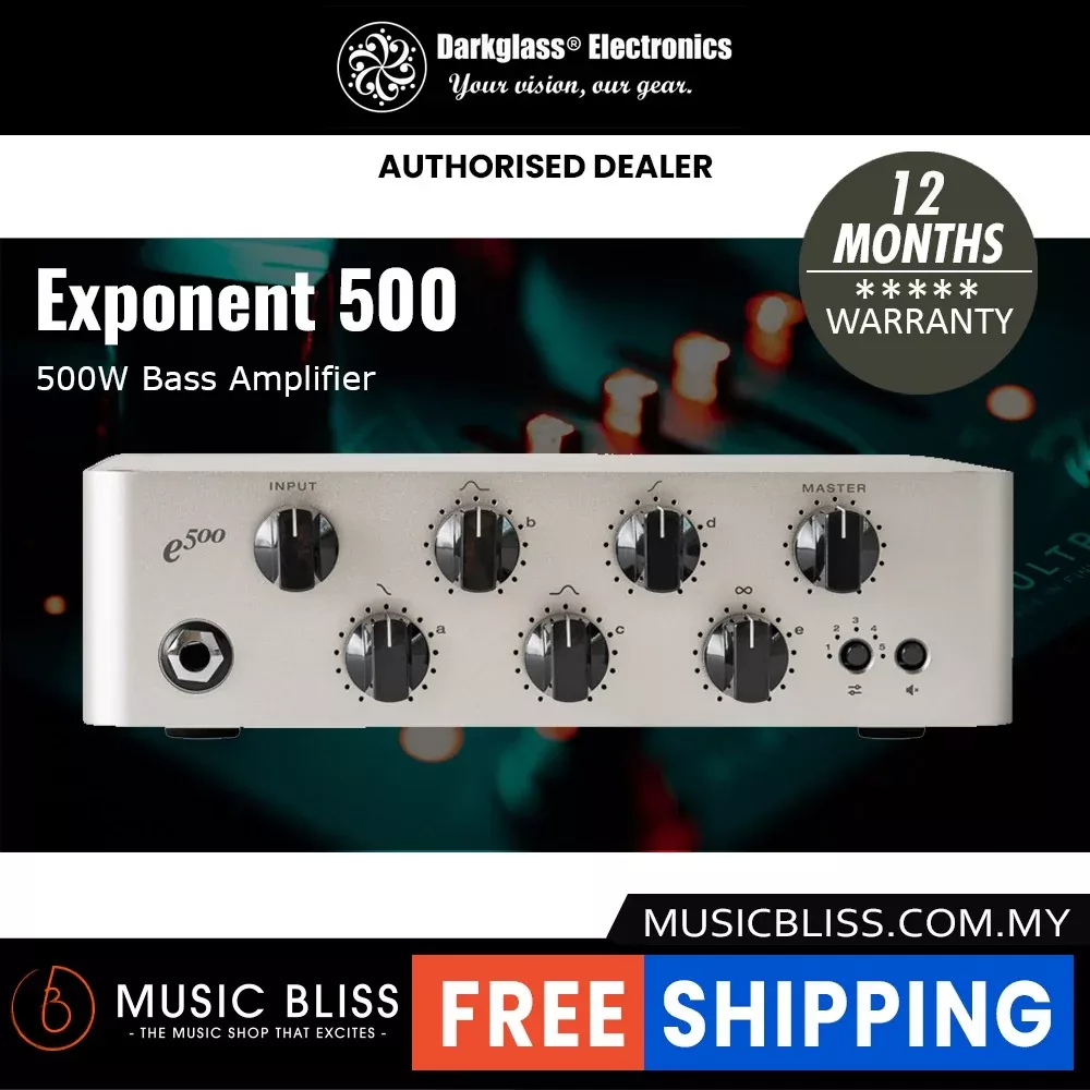 Darkglass Exponent 500 Bass Amplifier Head