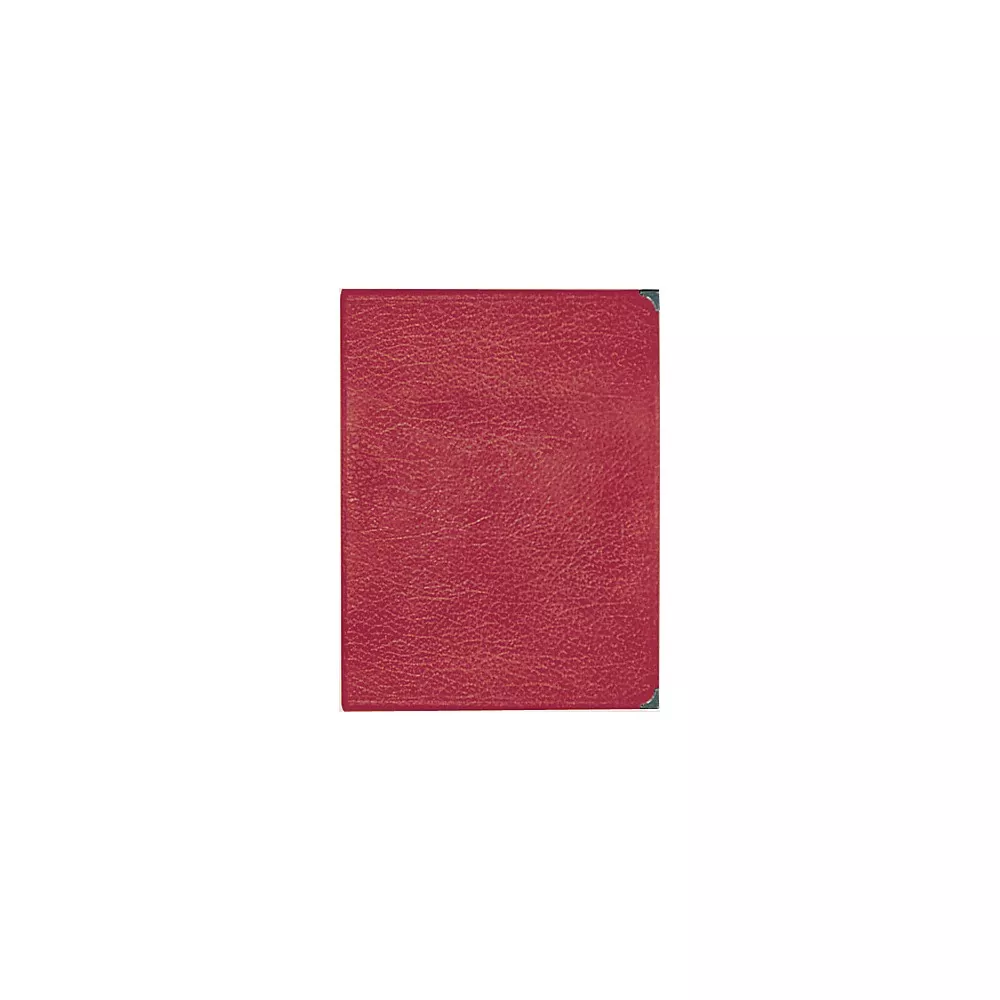 Deer River Deluxe Leatherette Choral Folio Red