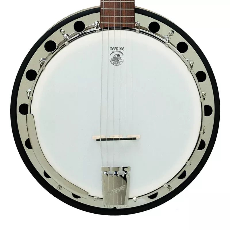 Deering Goodtime Six-R Banjo with Resonator and Kavanjo Pickup