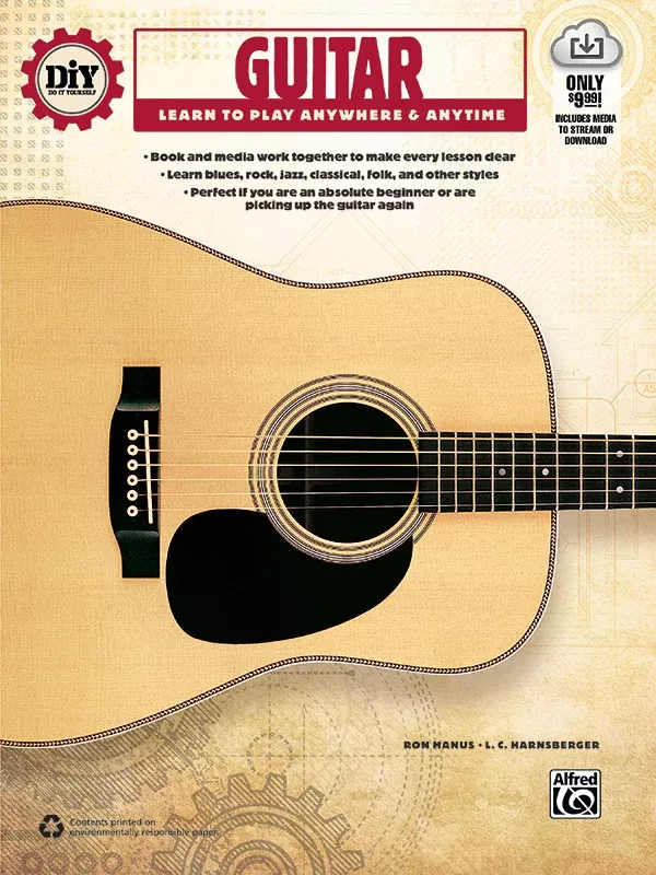 DiY (Do it Yourself) Guitar: Guitar Book & Online Video/Audio