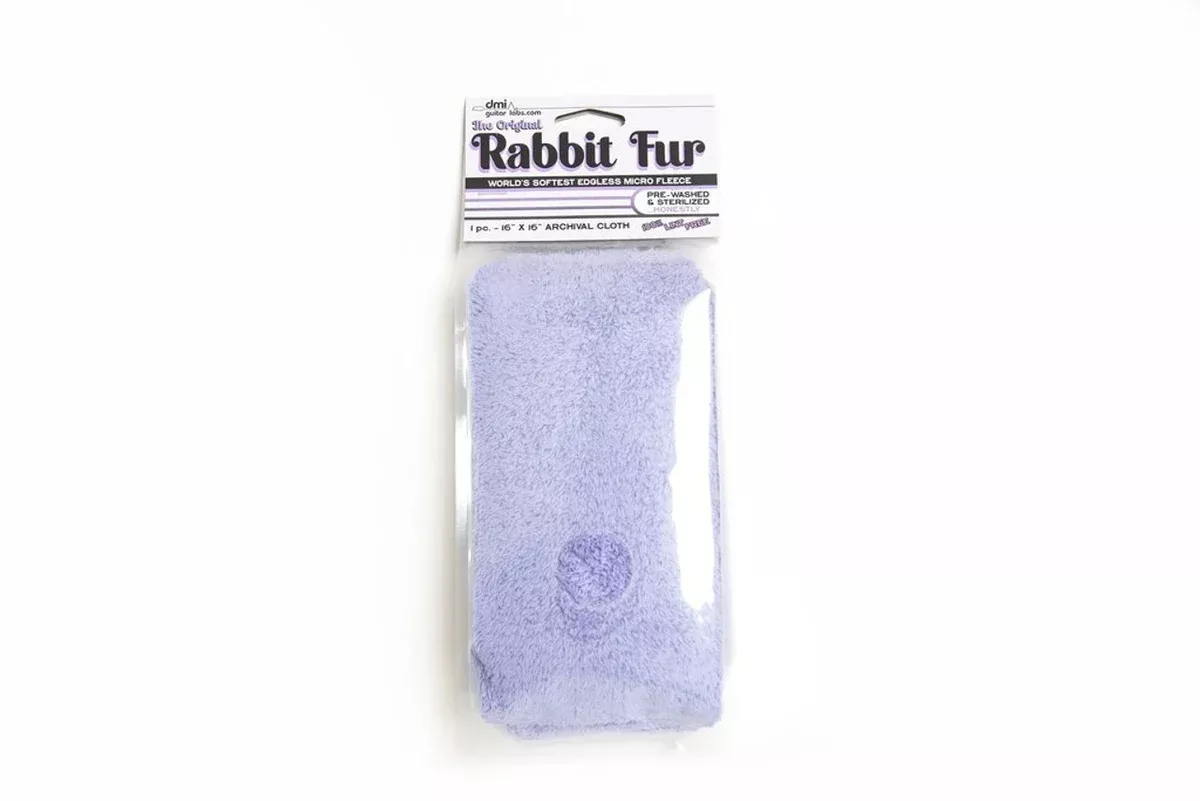 DMI Guitar Labs Rabbit Fur Edgeless Microfleece / Microfiber Cleaning Cloth