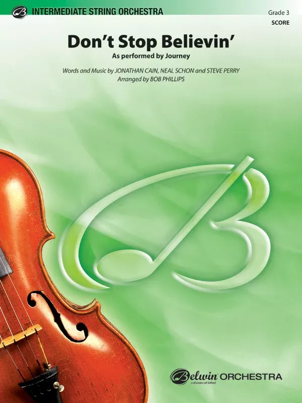 Don’t Stop Believin’: String Orchestra Conductor Score & Parts
